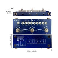 M-VAVE CUBE BABY Pedal De Efectos Para Guitarra Portátil Multifuncional Con Reproducción De Música Inalámbrica Y Grabación De Teléfono Tipo-C - details 2