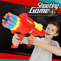 Pistola De Bala Suave Manual Para Niños Juego Interactivo Al Aire Libre Y Interior Regalo Para Niños Juguetes De Fuego Sin Batería - details 0