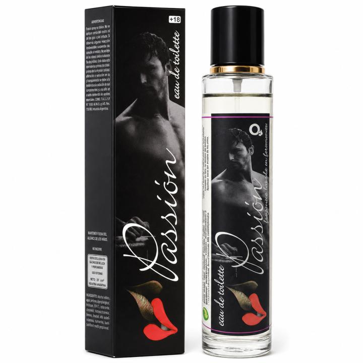 Passion Hombre 55ml Perfume con Feromonas | Fragancia Masculina Fresca y Duradera — oferta en Miravia