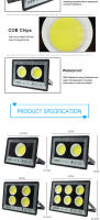 Lámpara De Calle LED Impermeable IP66 500W 400W 300W 200W 100W 50W Para Exterior Fuente De Luz LED Fuente De Iluminación Contemporánea 220V - details 2