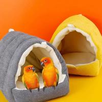 Cálido Cagüita De Pájaro Para Invierno Con Forma De Cueva Colgante Para Periquito Y Otros Pájaros Material De Algodón Plush - details 2