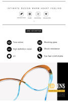 Gafas De Moda KAMMPT Con Marco Oval Sobredimensionado Colores Dulces No Prescrito Diseño Nuevos Y Estilizados Popularidad Alta Para Mujeres - details 3