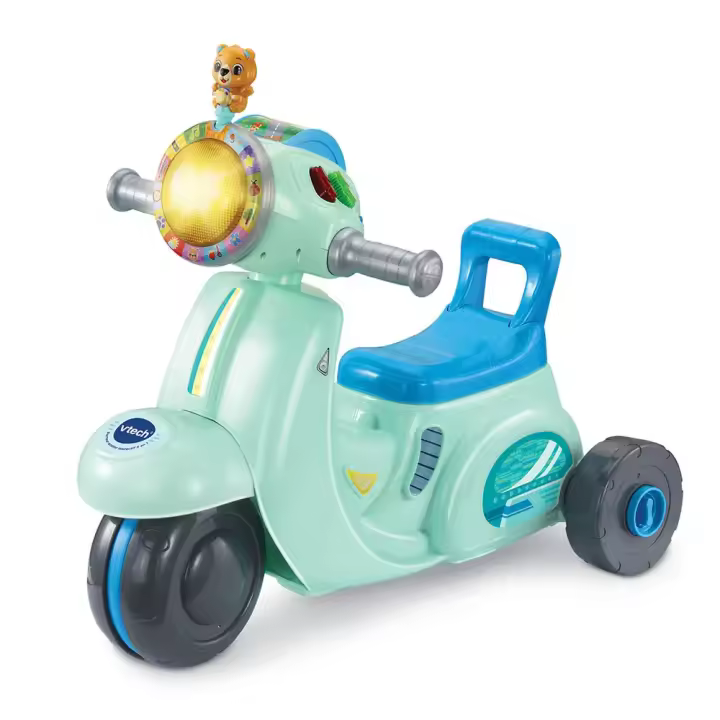 Juguetes Vehículos montables Vtech Mi Patinete 2 En 1 Azul - 1
