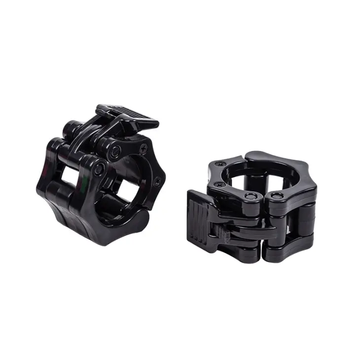 2pcs De Barras De Libras 2.5CM Clip De Bloqueo De Barbilla Para Entrenamiento De Fuerza Y Levantamiento De Pesas - 1