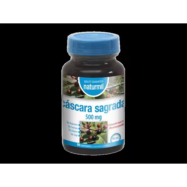 Naturmil Cascara Sagrada 500 Mg 90 Comprimidos - 1