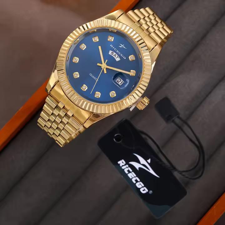 Reloj De Pulsera Deportivo Para Hombre Calendario Semanal Moda Sencilla Casual Regalo De Navidad Y Año Nuevo Material De Aluminio Movimiento Cuarzo - 1