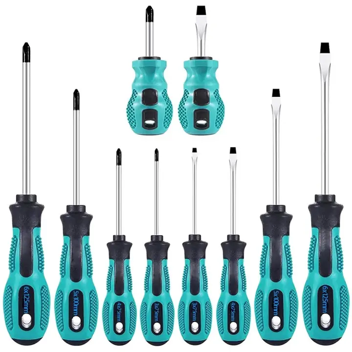 Kit De Herramientas De Reparación Con Destornillador Magnético De Precisión Incluye Phillips Y Planchas Antideslizante Cuchilla Multifuncional De Acero Cromo-vanadio - 1