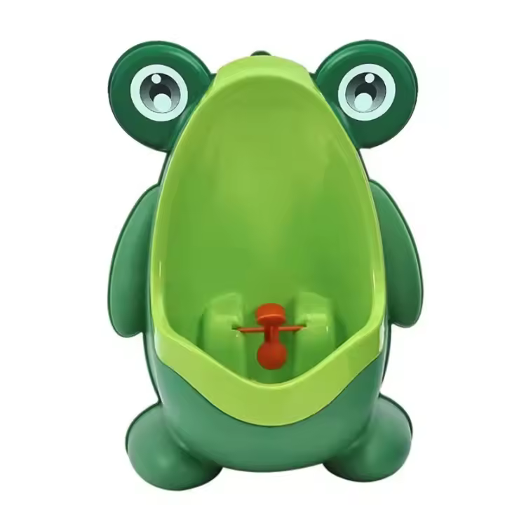 Entrenador De Incontinencia Urinaria Para Niños Con Objetivo Divertido De Tiro De Rana Vertical Urinal Infantil Y Bebé Material Plástico - 1