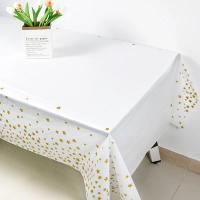 Mantel Desechable Estrellado De 137X274CM Para Fiestas De Cumpleaños Y Bodas Decoración Exterior Para Mesa De Comedor - details 2
