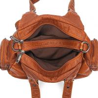 Nueva Moda Bolso De Hombro Para Mujer De Cuero Suave De Alta Calidad Marca Famosa Diseñador Bolso De Mano De Lujo Bolsos De Hombro Casual Con Decoración De Rivet - details 34