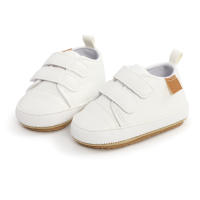 Zapatillas De Cuero Para Bebé Niño Y Niña Antideslizantes Primera Caminata Mocasines Infantiles Multicolor Suela De Goma Recién Nacidos - details 8