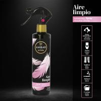 Ambientadores 360 - Ambientador líquido en spray. Spray Absorbe Olores Textil. Específico para tejidos. Sin gas. Baño, cocina, mascotas, sabanas, colchas, alfombras, sofas. Ambar Perfums. - details 2