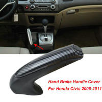 Cubierta De Freno De Mano En Fibra De Carbono Para Honda Civic 2006-2011 Accesorios Interiores ABS Certificación Ce - details 5