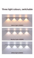 Luz LED Recargable USB Con Sensor De Movimiento Para Iluminación De Armarios Y Cocinas Blanco/ Negro Tamaños 20CM/30CM/40CM/50CM - details 4