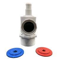 SOMY 9-100-9001 Conector UWF Compatible con Polaris Zodiac 380、280、180 - Repuesto para Limpiafondos - Conexión Universal a Pared - Accesorio de Montaje para Robot de Piscina - details 0