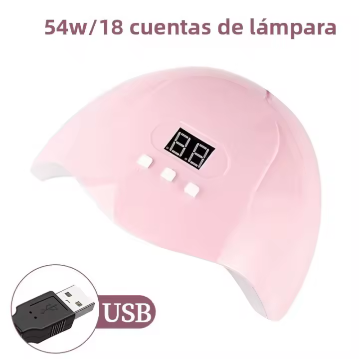 Lámpara De Secado De Uñas UV LED 54W Máquina De Fototerapia Profesional Para Esmalte De Gel Herramienta De Manicura En Salón Equipamiento De Uñas - 1