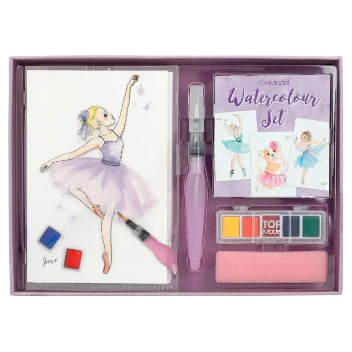 Top Model - Set de Acuarelas Ballet, 0012248 - 1