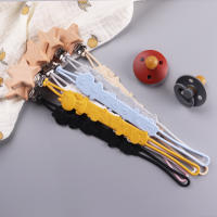 Cadena De Chupete Para Bebé Con Clip De Seguridad En Silicona Juguetes De Mordedor Para Dientes Próximos Cadena De Chupete Integrada Regalo Para Bebé - details 2