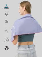 Toalla Deportiva De Microfibra Secado Rápido Con Bolsillo Ultraligera Absorbente Para Piscina Gimnasio Fitness Yoga Playa - details 3