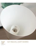 Iluminación De Pared Nórdica Luz De Noche Para Dormitorio Y Sala De Estar Decoración De Madera Retro Lámpara De Interior LED Moderna - details 12