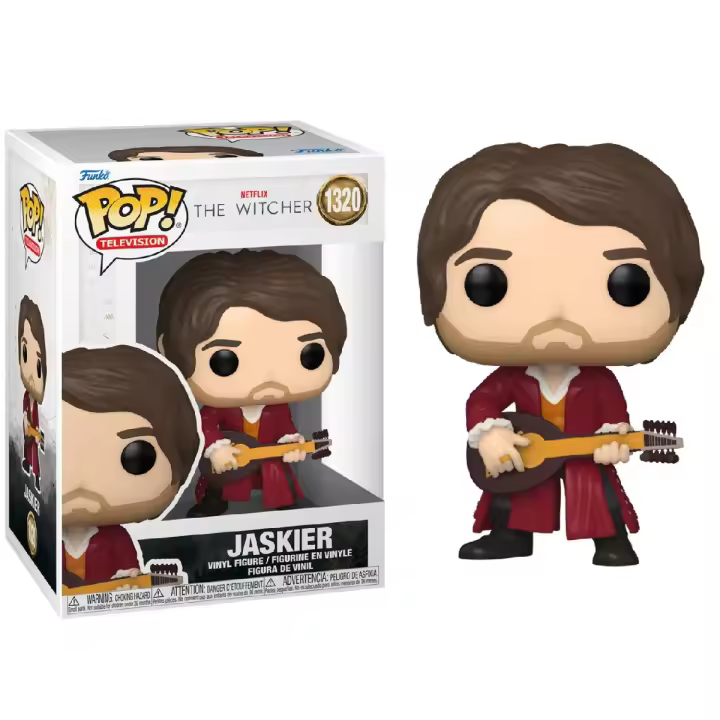 Funko Pop! The Witcher – Jaskier, 67425, Nº1320 VARIOS MODELOS - 1