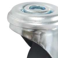 vidaXL Ruedas giratorias con agujero pasador 4 unidades 50 mm - details 4