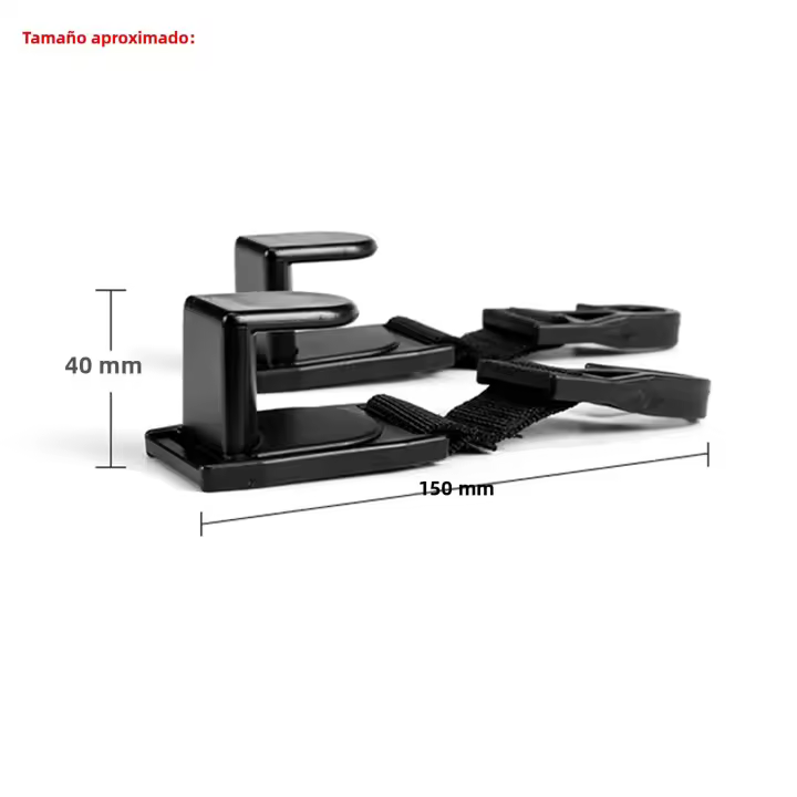 Organizador De Alforjas Para Cabeza De Coche En Negro Accesorio Para Jeep Renegade Compass Wrangler TJ JK JL JT Herramienta De Auto Fácil Instalación - 1