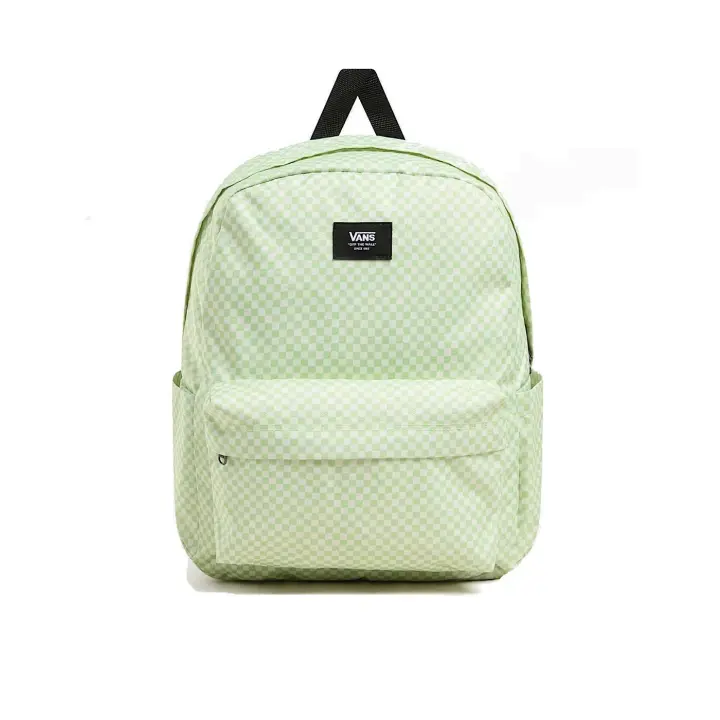 Mochila Vans Old Skool Check Unisex Verde - 1