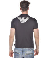 Emporio Armani Algodón Hombre Negro camiseta 3Z1T881J00Z 999 - details 2