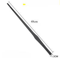 Aguja De Acero Inoxidable 48cm Para Acuario Herramientas De Escapismo Para Plantas De Tanque De Peces Pinzas Rectas Y Curvas Para Alimentación Acuática - details 1