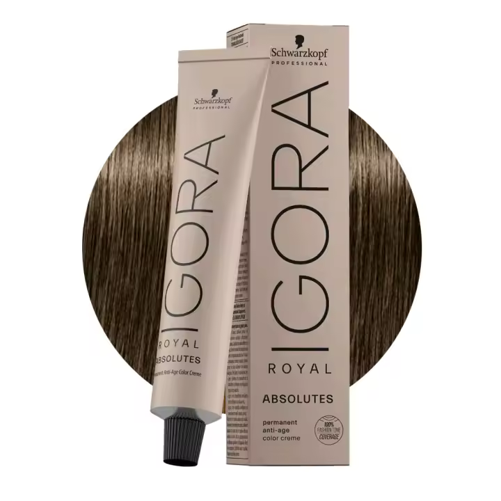 Schwarzkopf Igora Royal Absolu 7-10 Rubio Medio Natural Cendrè 60ml - 1