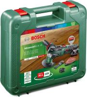 Bosch AdvancedMulti 18 - Multiherramienta a batería con maletín (1 batería 18V, cargador, plato lijador delta, set de hojas de lija, 2x hojas de sierra, empuñadura adicional, Sistema 18 V, 2,5 Ah) - details 5