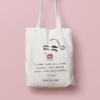 YOSIQUESE Bolsa de Tela Star Collection | Modelo: 'Marilyn' | Productos y regalos solidarios hechos por personas con discapacidad - details 2