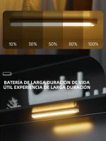 Luz Nocturna LED Con Sensor De Movimiento Recargable Por USB Luz De Armario Escalera Para Cocina Tipo C Luz De Emergencia - details 4