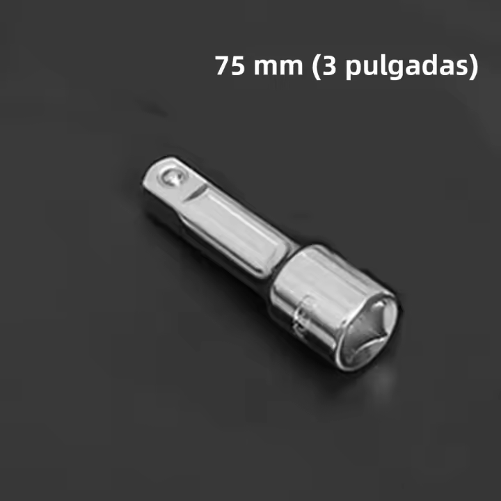 Barra De Extensión De Llave De Eje 1/2" En Cromo Vanadio Acero Accesorios Para Conexión De Manguera Y Volante Binoax - 1
