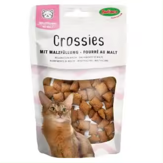 SNACK MASCOTAS CAT CROSSIES CON MALTA - 50GR VET - 1