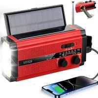 Radio Solar, Radio DE LA Manivela de AM/FM, Radio Portátil DE LA Emergencia con La Batería recargable 5000 mAh, Antorcha de 3 Modos LED - details 2