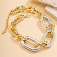 Cuello Alto De Acrylic Big Chain Para Mujer Y Hombre Joyería Grunge Estilo Steampunk Moda Exagerada Cadena Ganchillo Grueso - details 7