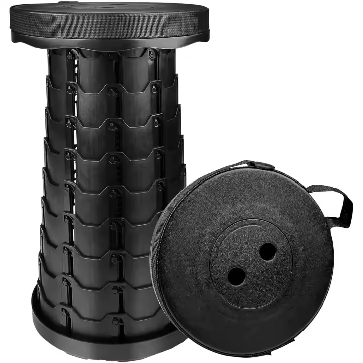 Taburete Plegable, Taburetes Plegables, Banqueta Plegable, Silla Plegable Portatil, Banco Plegable Portatil para Actividades al Aire Libre como Viajes, Pesca, Senderismo y Camping - 1