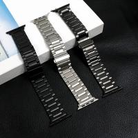 Correa De Acero Inoxidable Para Apple Watch Ultra 49mm 9 8 7 45mm 41mm Compatible Con IWatch 6 5SE 3 Anillo De Pulsera Para Hombres Y Mujeres - details 0