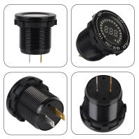 Voltímetro LED De Aluminio Para Motocicleta Y Automóvil Con Pantalla Digital Colorida DC 12V Universal Para Toyota Honda Nissan Y Más - details 7