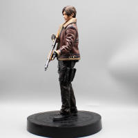 Figura De Acción De Anime 33cm Leon Zombie Hunter En Cuero Colección Para Niños Y Adultos Decoración De Escritorio Modelo De Soldado Juguete Grande - details 6