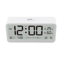 Reloj Digital 8001-EN Con Mostrador De Temperatura Humedad Y Alarma De Doble Modo Visualización De Día Semana Y Mes - details 10