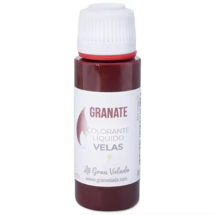 Colorante Líquido Granate para Velas | Listo para Usar, Amplia Gama de Tonos, Fácil de Dispersar y Estable en Colores - 1