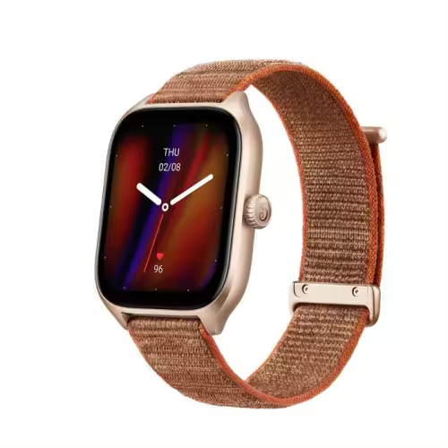 Amazfit GTS 4 4,45 cm (1.75") AMOLED 43 mm Digital 390 x 450 Pixeles Pantalla táctil Marrón GPS (satélite) - 1