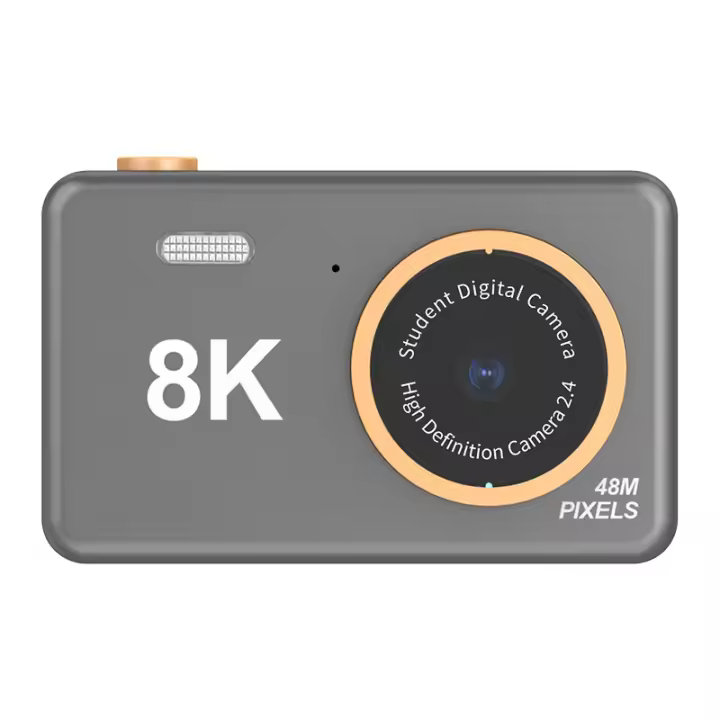Nueva cámara digital para niños de 8K, ultra alta definición, pantalla grande de 2,4 pulgadas, frontal y trasera, cámara dual de 8000 W, cámara de vídeo de juguete - 1