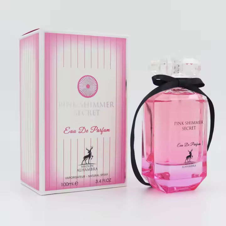 Maison Alhambra Pink Eclipse 100ml | Pink Shimmer Secret Eau De Parfum Spray 100ml– Un Eclipse de Flores, Sensualidad y Luz que Brilla con Estilo Propio - 1