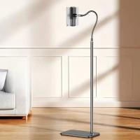 MEJORADA Soporte de Suelo Ajustable para Tablet y Móvil 135cm – Base Metálica Antideslizante, Brazo Flexible 360°, Compatible con iPad y Smartphone - details 3