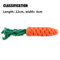 Juguete De Masticar Para Perros Pequeños Resistentes Al Mordisco Bola De Nudo De Lino Para Limpiar Los Dientes Juguete De Juego Para Perros Y Gatos - details 10