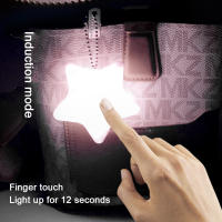 Luz LED Para Bolso De Mano Con Sensor Táctil Forma De Corazón Estrella Llavero Clip Regalo De Navidad Para Mujeres Luz Nocturna De Billetera - details 10